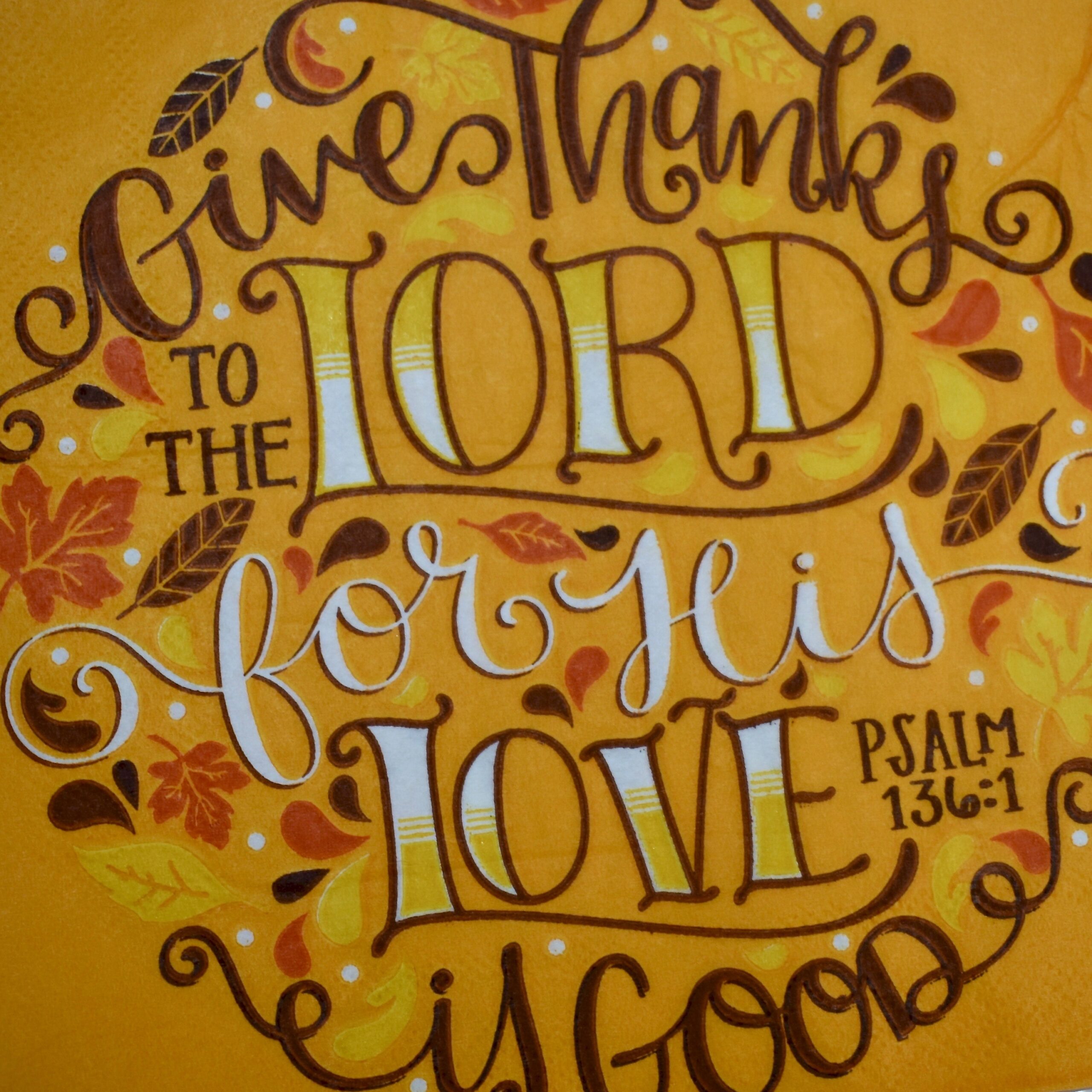 Give Thanks to Jesus Christ